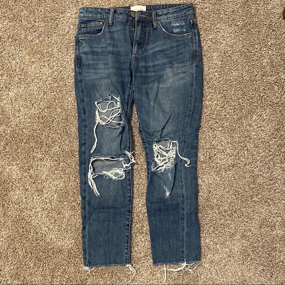 Gilded Intent Straight Leg Ankle Jeans - Picture 2 of 3